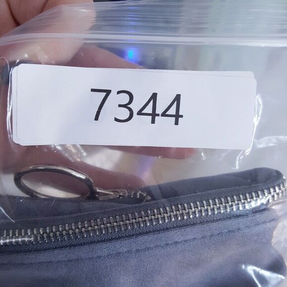 SEEK THE LABEL Womens Skirt Small Gray Mini Zip Front Stretch Faux Suede - Picture 10 of 10